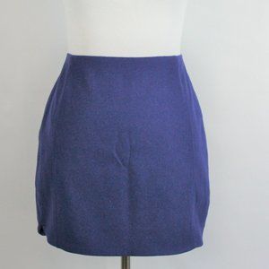 Banana Republic Mini Wooly Skirt In Cobalt